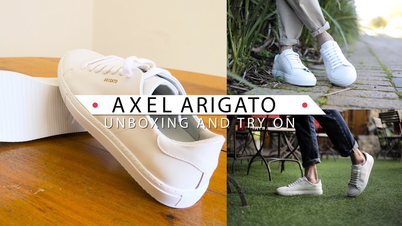 AXEL ARIGATO UNBOXING - YouTube