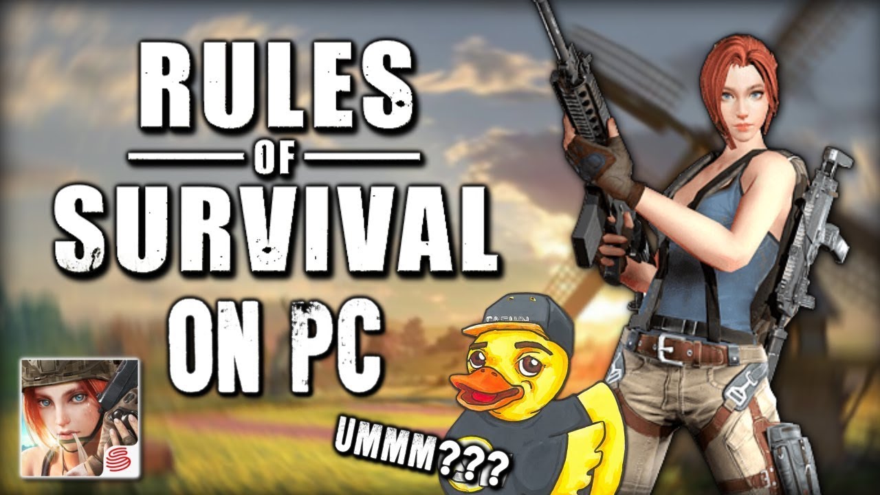 Rules of Survival on PC???