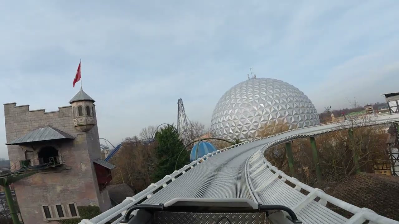 Europa Park Schweizer Bobbahn Front Row Season End January 2026