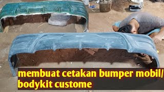 membuat cetakan bodykit/bumper mobil custome bahan fiberglass screenshot 5
