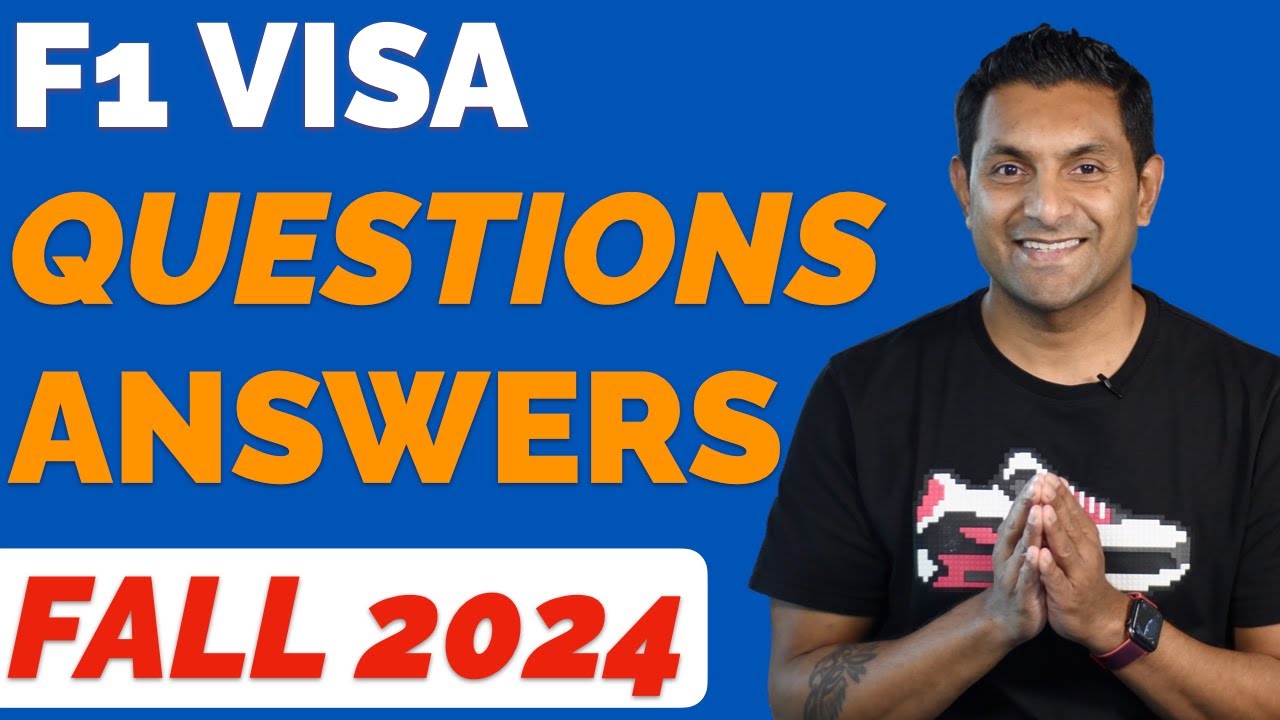 F1 Visa Interview Questions and Answers USA • Student Visa Interview