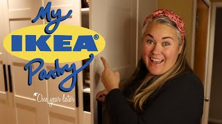 IKEA PANTRY HACK- ONE YEAR LATER- How has it held up? What do I like/dislike? What have I changed?