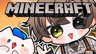 we do a little crafting in the mine of craft 【MINECRAFT EN SERVER】 【NIJISANJI EN | Alban Knox】