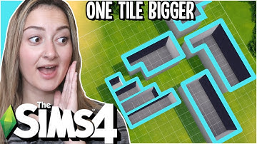 Every Room is 1 tile bigger!| SIMS 4 BUILD CHALLENGE|✨