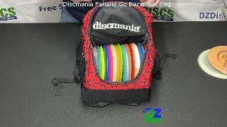 Sac à Dos Discmania Fanatic Go - Pour 18 Disques, Léger, étanche, Plusieurs Couleurs - 12