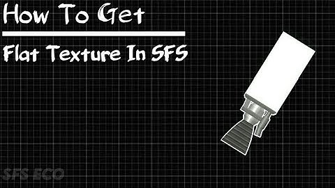 How to get flat texture in SFS|| Flat texture in SFS || Spaceflight Simulator