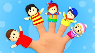 Finger Family Song + More Rhymes & Cartoons for Kids