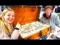 WE GAVE AWAY ALL OUR TREASURE HUNT CHEST MONEY!