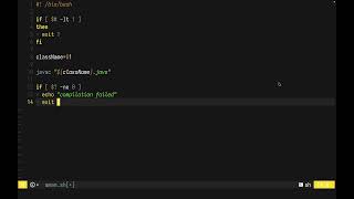 Bash script for java code execution