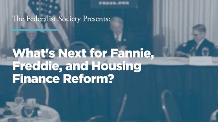What's Next for Fannie, Freddie, and Housing Finan...