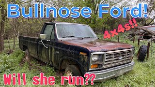 Will this FORGOTTEN Bullnose F150 run and drive after 25 years???