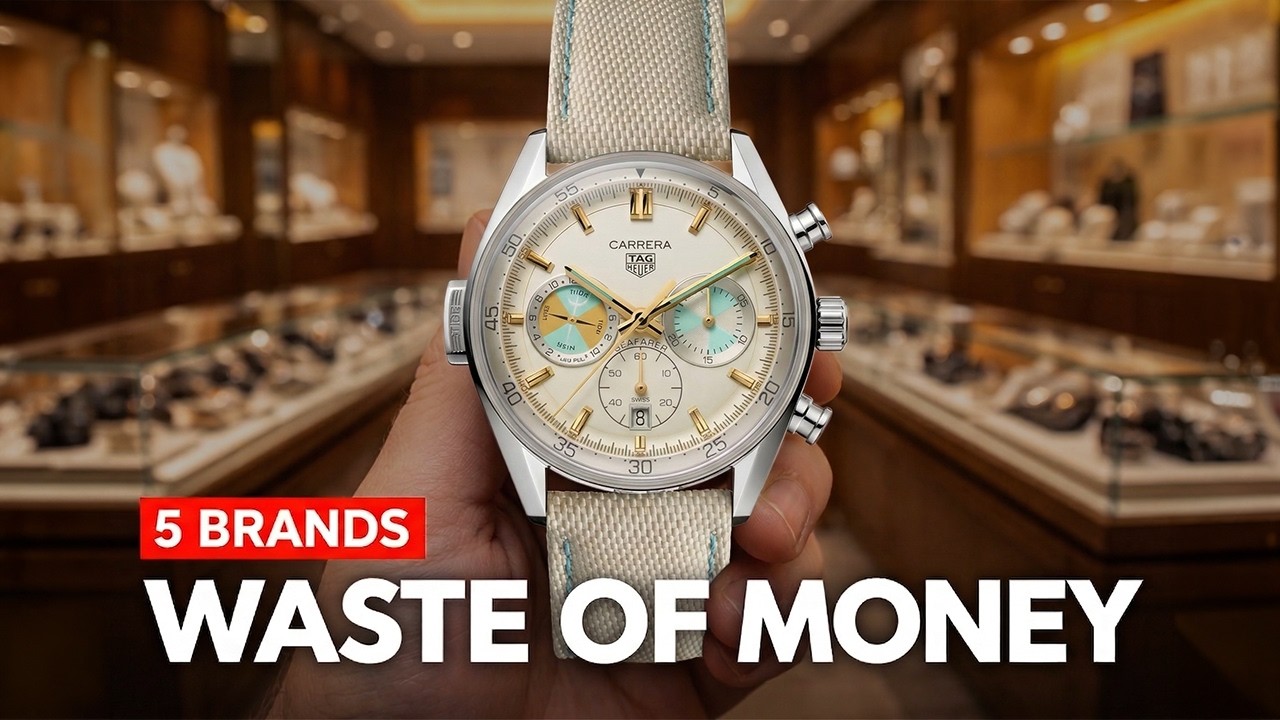 5 Watch Brands ROBBING You Blind And 5 That Are Worth The Money - YouTube - The Watch Bros