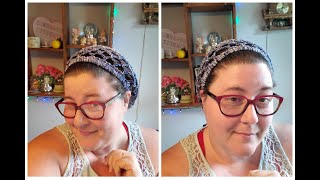 How to make a hair net (snood)