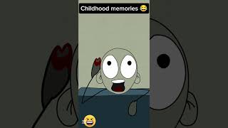 Childhood Memories 🤗\\ Latest funny shorts video memes #funny #shorts #shortvideo  #cartoon