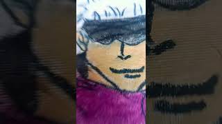 Gojo Sotoru painting, My second canvas painting #art #anime #satorugojou  #jujutsukaisen