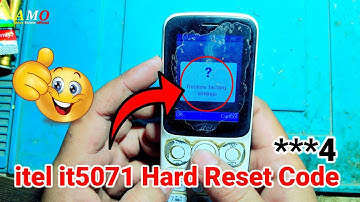 itel it5071 Hard Reset Code itel Mobile Format Kaise Kare itel keypad mobile Hard Reset Setting