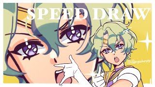 Sailor Sun Speed Draw (Hiyori Tomoe lol) REUPLOAD