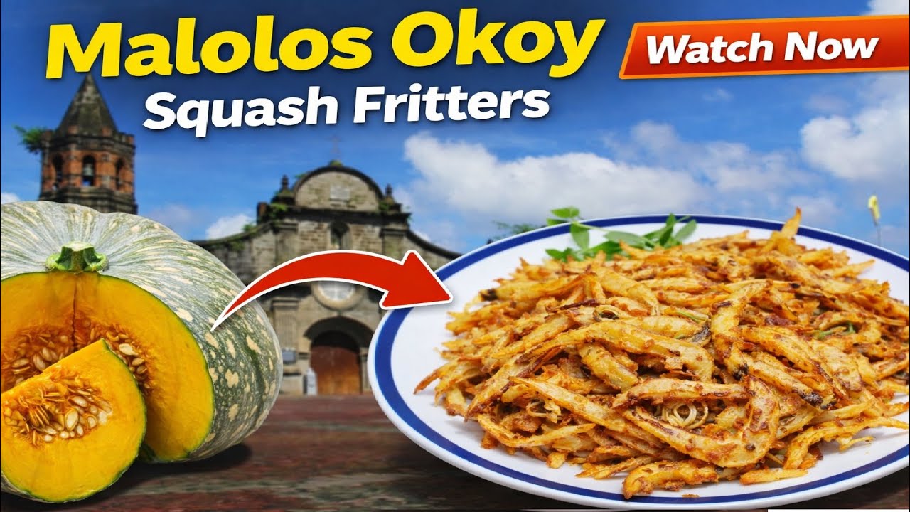 Best Crispy Okoy Recipe | Shrimp Fritters Ukoy - YouTube