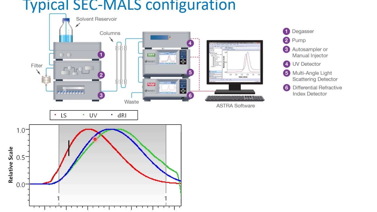 characterizing protein nucleic acid interactions by light scattering light scattering