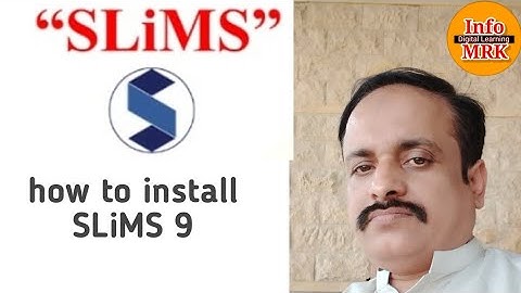 How to install slims 9 |slims 9 instalation #infomrk