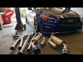 NEW ARK GRIP EXHAUST INSTALL ON MY Q50S!!