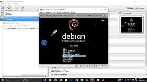instalar Debian en Virtual Box