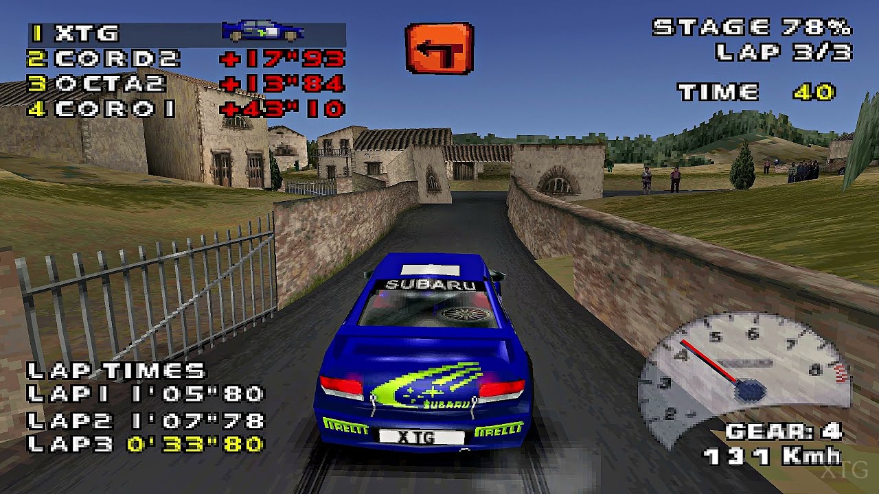 Need for Speed: V-Rally 2 PS1 Gameplay HD (Beetle PSX HW) 