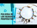 Pulsera de los deseos/pulsera de propósitos/pulsera fimo/manilla deseos/pulsera de protección/fimo.