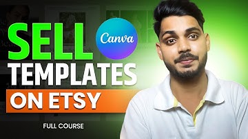 Hoe je CANVA-sjablonen op Etsy verkoopt (VOLLEDIGE CURSUS voor beginners 2025)