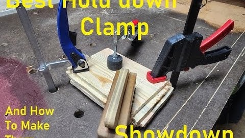 DIY MFT Hold Down Clamps part 2