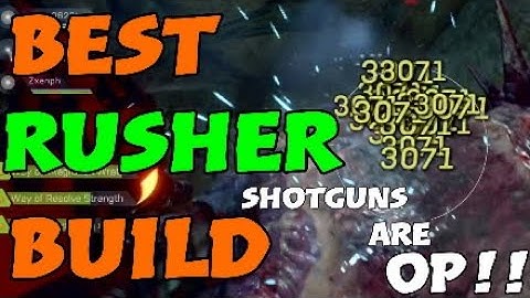 BEST RUSHER BUILD (HIGH SHOTGUN BUILD) [Interceptor] - Anthem