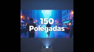 Projetor 4K HD 150 Polegadas Celular, Tv B0x, Xbox, PS, Pc, Wifi e Bluetooth HY300 Magc #shorts