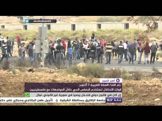 أهم الصور الواردة من فلسطين