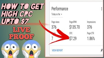 How to increase AdSense upto$7|| live proof added