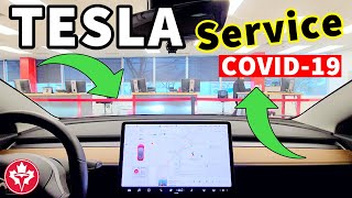 Tesla service center strict covid-19 ...