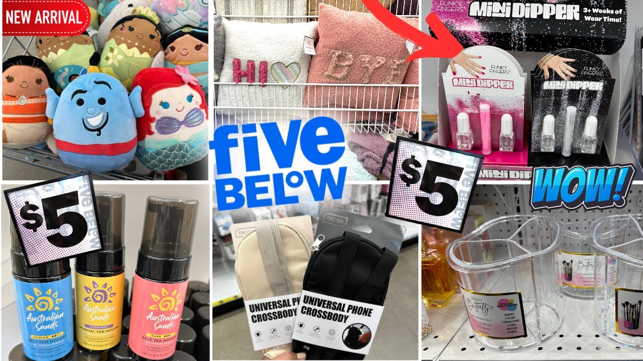 FIVE below NEW arrivals | Five below home decor + more shop with me