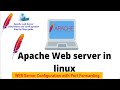 What is Port Forwarding and Install and configure Apache HTTP Server in Linux #linuxtraining #linux