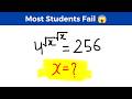 Can You Solve This Exponential Equation Faster Than a Topper? 🔥