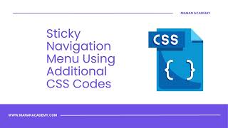 How To Add Sticky Navigation Menu For WordPress Website Without Using Any Plugin
