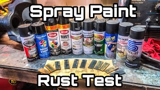 Spray Paint VS Rust!!  What Brand is Best?