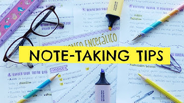 HOW I TAKE NOTES IN CLASS 👽 TIPS FOR BETTER NOTE TAKING 🤓 NEAT AND PRETTY NOTES FOR SCHOOL