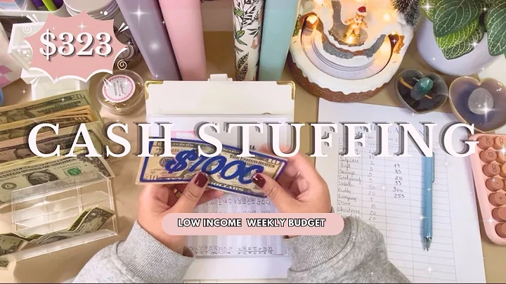 Weekly Cash Stuffing $323 Savings Challenges & Sinking Funds Budget Mom Low Income Single Mom 1