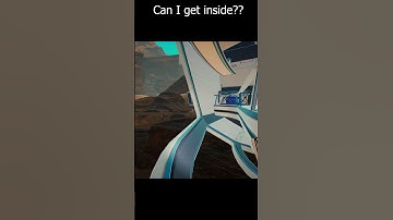 CAN I ENTER THIS CRASHED SHIP? - Planet crafter