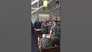 Bless the Lord o my soul - Marines sing worship