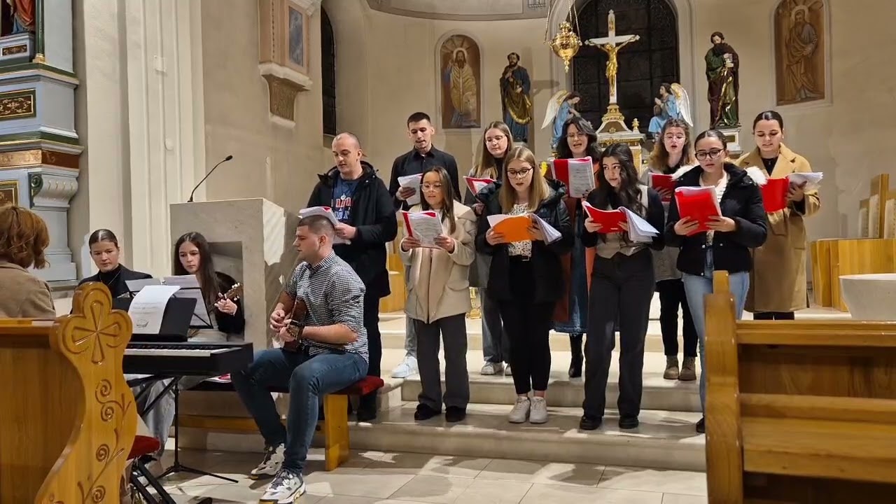 Krist jednom stade na žalu - Zbor mladih župe Sv. Ana Bjelovar
