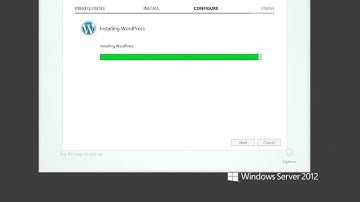 How to Install WordPress on Window Server 2012