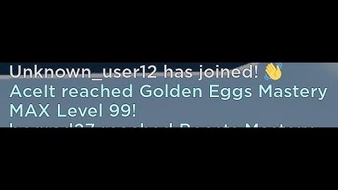 I Got Golden Egg Mastery MAX Level 99!!!