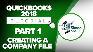QuickBooks 2018 Training Tutorial Part 1: How to Create Your Company File in QuickBooks 2018