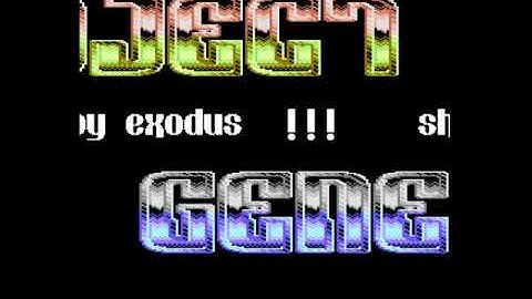 Genesis Project Intro - Commodore 64 - C64 - Puffy