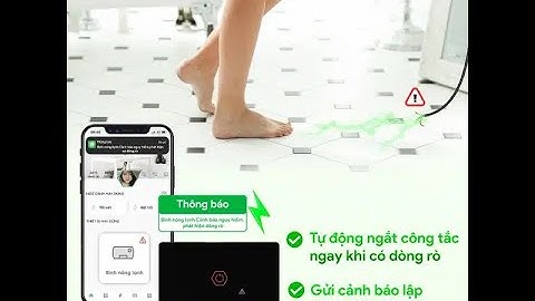 Hướng dẫn cài đặt và sữ dụng công tắc Hunonic chống giật cho máy nước nóng
